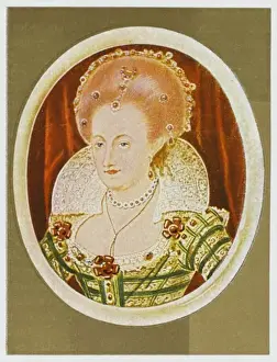 1574 Prints: Anne of Denmrk / Miniature