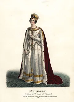 Anne Dussert as la Duchesse de Metz in La Anne Dussert as la Duchesse de Metz in La