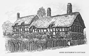 Images Dated 9th November 2020: Anne Hathaways Cottage