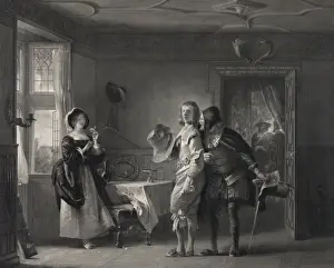 Shallow Prints: Anne Page, slender and shallow. A scene from the merry wives