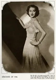 Debutantes Prints: Anne Paget in 1938