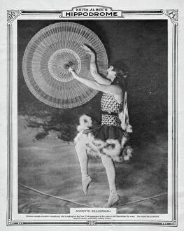 Images Dated 14th May 2015: Annette Kellerman at the Hippodrome Theatre, New York, 1925