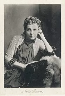 Earnest Gallery: Annie Besant in 1889