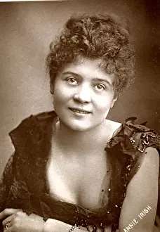 Neckline Prints: Annie Irish, Victorian actress