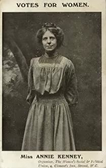 Annie Collection: Annie Kenney Suffragette