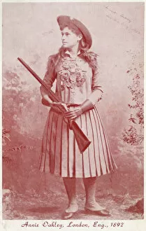 Brock Collection: Annie Oakley in London