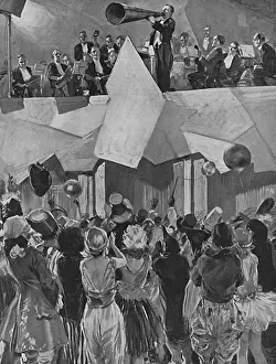 Announcing a royal birth, 1923