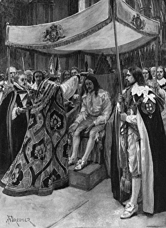Anointing Gallery: Anointing of Charles I