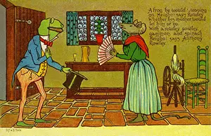 Anon 2. A frog he would a-wooing go