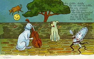 Diddle Prints: Anon 2. Hey diddle diddle