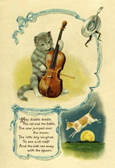 Images Dated 28th April 2011: Anon 5. Hey, diddle diddle
