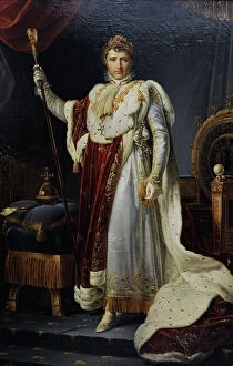 Bonaparte Collection: Anonymous portrait of Napoleon Bonaparte (1769-1815)