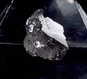 Anorthosite breccia, moon rock