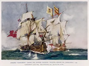 Encounters Prints: Ansons Naval Victory
