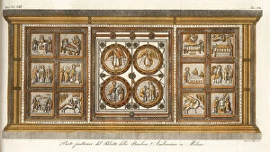 Antependium of altar in the Basilica di Sant Ambrogio