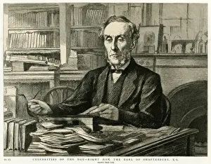 Ashley Prints: Anthony Ashley Cooper 7th Earl of Shaftesbury