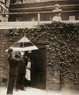 Anthony Collection: Anthony Asquith as a boy at 10 Downing Street, London