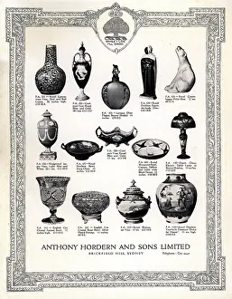 Displays Prints: Anthony Hordern and Sons Advertisement