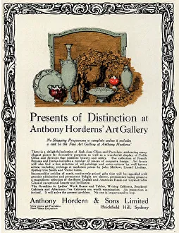 Anthony Hordern & Sons Advertisement