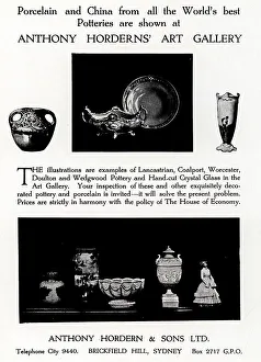 Anthony Hordern & Sons Advertisement