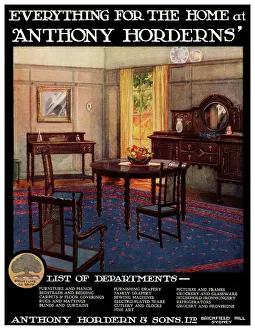 Specialists Prints: Anthony Horderns & Sons Advertisement