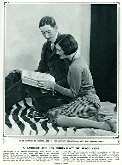 Anthony Collection: Anthony Lindsay-Hogg and Frances Doble by Yevonde