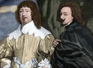 Dyck Prints: Anthony van Dyck (1599-1641) and Lord John Digby (1580-1653)