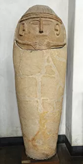 Images Dated 6th January 2014: Anthropoid clay coffin. 12th century BC