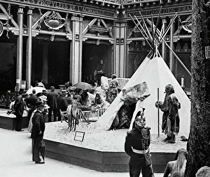 Anthropology exhibit, 1889 Exposition Universelle, Paris