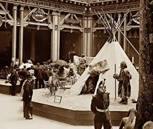 Anthropology exhibit, 1889 Exposition Universelle, Paris