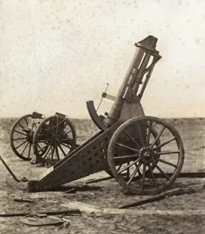 Images Dated 5th September 2011: Anti-aircraft gun, Skinny Liz, Western Front, WW1