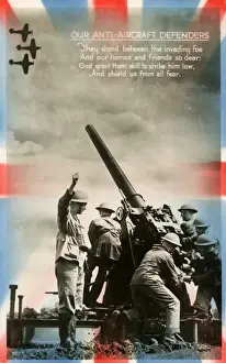Flak Prints: Anti-Aircraft Gun Team - World War Two