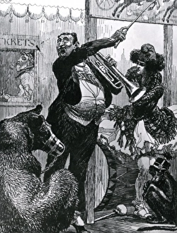 Anti-French cartoon, Prime Minister Viviani, WW1 Anti-French cartoon, Prime Minister Viviani, WW1