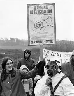 Anti-nuclear power demonstration, Cornwall