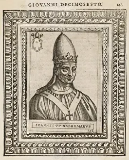 Joannes Prints: ANTI-POPE JOANNES XVI Date: reigned 997 - 998