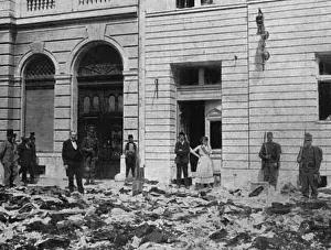 Serbian Prints: Anti-Serbian riot in Sarajevo
