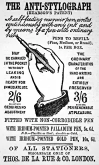Anti-Stylograph pen advertisement
