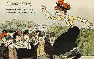 Anger Gallery: Anti-Suffrage Cartoon