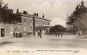 At a French Station