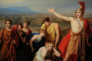 Images Dated 10th July 2019: Antilochus takes news to Achilles - Rafael Tegeo