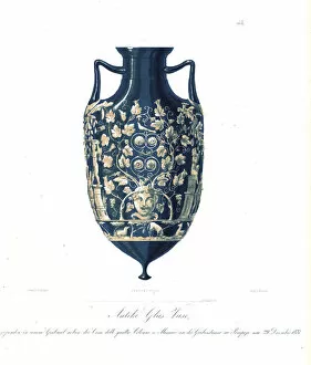 Antique glass vase found in the House of
