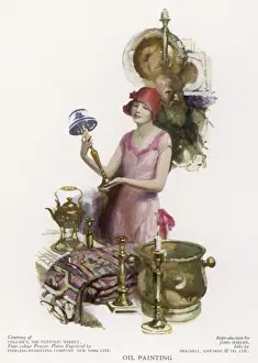Antiques Prints: In Antique Shop
