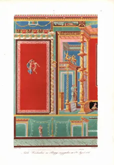 Kunst Epochen Gallery: Antique wall painting from Pompeii