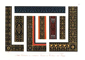 Kunst Epochen Gallery: Antique wall paintings from rooms in Herculaneum and Pompeii