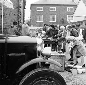 Markets Collection: Antiques market, Bromyard, Herefordshire