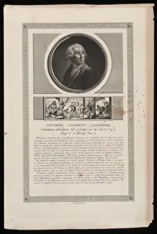 Lavoisier Prints: Antoine Laurent Lavoisier, fermier general. Ne a Paris le 16