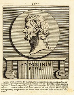 Gods And Heroes Prints: Antoninus Pius, Roman emperor