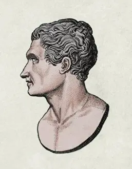 Canova Prints: Antonio Canova (1757-1822). Italian neoclassical sculptor. 1