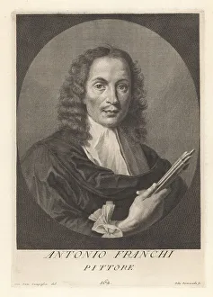 Paintbrush Prints: Antonio Franchi, Italian painter, 1638-1709