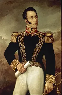 Peru Prints: Antonio Jose de Sucre (1795-1830). Venezuelan independence l